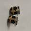 TIFFANY & CO WHITE GOLD AND SILVER CUFFLINKS