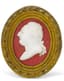 LOUIS XVI, KING OF FRANCE (1754-1793)
AFTER AUGUSTIN DUPRÉ (1748-1833)
Medallion with the profile of King Louis XVI