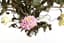 LOUIS XV STYLE TWELVE-LIGHT CHANDELIER WITH PORCELAIN FLOWERS