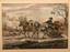 Unknown Artist, after A.Orlovsky, 1819 Officer in kibitka with three horses
