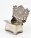 RUSSIAN SILVER SALT CHAIR
Russia, Moscow, assay master’s mark of Anatoly Apollonovich Artsybashev, factory of Adrian Terentyevich Ivanov, 1895