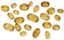 ENSEMBLE DE LOT DE 22 CITRINES OVALES FACETTÉES ET DE 8 CITRINES MADÈRE