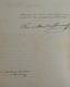 PRINCE Alexander Arkadievich SUVOROV(1804-1882)
LETTER TO GILLAUME-HENRI-FRANÇOIS CASTRES DE TERSAC (1808-?),