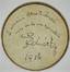 FRANZ LEHAR (1870 - 1948),
BRONZE MEDAL AND AUTOGRAPH ON THE BOX