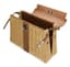 HERMÈS 
PICNIC KELLY 35
Handag Wicker and Barenia leather, Palladium hardware, 2012