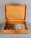 LAPPARRA ET GABRIEL, ORFÈVRES (1902 -1923)
SILVER CUTLERY SET, 49 PIECES