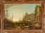 FRENCH SCHOOL, AFTER CLAUDE LORRAIN, 19TH CENTURY
View of the harbor with the Villa Medici