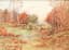 JOHN ABORN (20-19TH CENTURY)
Autumn landscape