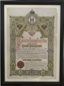 CORONATION OF NICHOLAS II AND ALEXANDRA FEODOROVNA
Announcement of the coronation of Emperor Nicholas II and Empress Alexandra Feodorovna on 14 May 1896. Moscow: A.A. Levenson, 1896.