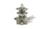 CHINESE-STYLE PORCELAIN CENTERPIECE STAND DECORATED WITH ENAMELED PHOENIX AND FLOWERS AND GILT RIMS WITH FISH RELIEF AT THE BASE