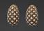 DIAMOND EARRINGS, PAT PEND, 1950s
