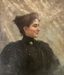 MULLER, LATE 19TH – EARLY 20TH CENTURY
Portrait of a lady