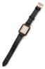 HERMÈS HAUTEVILLE 18K PINK GOLD LADY'S WRISTWATCH*