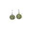 GOLD AND PERIDOT EARRINGS