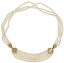 MASIS GENÈVE
COLLIER DRAPERIE DE PERLES DE CULTURE À TROIS ET CINQ RANGS, DIAMANTS ET SAPHIRS