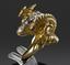 LALAOUNIS STYLE RAM RING