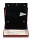CARTIER ART DECO GOLD, SILVER, LACQUER, RED STONE, AND SUEDE CLUTCH BAG, 1931