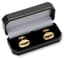 ASPREY ‘FERRARI TESTAROSSA’ 18K GOLD CUFFLINKS