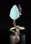TOURQUOISE, AMETHYST, AND DIAMOND RING