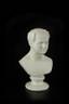 THORVALDSEN Bertel (1770-1844), after
A SEVRES BISCUIT PORTRAIT BUST OF TSAR ALEXANDER I. 1826 The rear of the truncation marked «Mas Jt 26 n 1» for MASCRET J...