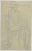 ALEXANDRA (ALICE)
BRUSCHETTI-MITROKHINA (1872–1942)
Seated Nude