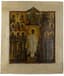 ICON ‘GUARDIAN ANGEL AND SELECTED SAINTS BEFORE THE ICON OF THE MOTHER OF GOD, JOY OF ALL WHO SORROW’
19th century