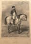 EQUESTRIAN PORTRAIT OF EMPEROR NAPOLEON I, 19th century