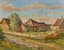 LEONARD TURZHANSKY (1875-1945), ATTRIBUTED TO
Horses in rural landscape