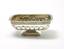 Silver-gilt candy bowl, square-shaped and decorated with floral ornament.
Unidentified master "DSH", Russia, Moscow, 1832
(during the reign of Nicholas I)