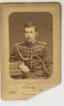 NIKOLAI ALEXANDROVICH (1868-1918), AUTOGRAPH OF THE TSAREVICH Portrait photograph of Prince Nicholas Alexandrovich in the uniform of the hussars.