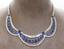 SAPPHIRE AND DIAMOND NECKLACE