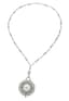 PLATINUM, ENAMEL, DIAMOND PENDANT MECANIC WATCH, circa 1910