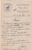 LÉON GRUEL (1840(41)-1923)
SET OF SIX AUTOGRAPH LETTERS SIGNED, ADDRESSED TO MR VERDIER (ST ETIENNE), RIBBON BOOKMARK SUPPLIER. 1906.