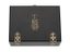 COFFRET À BIJOUX EN ONYX NOIR SERTI DE PIERRES, 19ÈME SIÈCLE