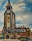 FEODOR  ROJANKOVSKY (1891–1970) 
Church of Saint Germain des Près