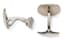 BELFIORE SILVER AND ENAMEL CUFFLINKS