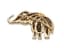 ‘ELEPHANT’ 14K YELLOW GOLD, RUBY, DIAMOND BROOCH