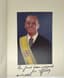 JOAO FIGUEIREDO (1918-1999), PRÉSIDENT DU BRÉSIL
Autographed photograph  with  dedication  addressed to Mr Gerard Leman. Brasilia, 2 September 1981