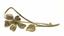 YELLOW GOLD FLOWER BROOCH