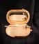18K GOLD LADY'S MIRROR AND PERFUME FLASK