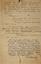 ERMOLENKO DMITRY STEPANOVICH (1874-?)
A copy of the protocol of interrogation of Ensign D.S. Yermolenko on the financing of the Russian revolution by the Germans. ‘Addition to the protocol compiled on April 28, 1917 and to the questions given to me by the head of the Intelligence department of the Headquarters of the Supreme Commander-in-Chief, Colonel Terekhov’: Handwritten copy of May 17, 1917.