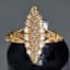 YELLOW GOLD and diamond ring