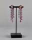 RUBY AND DIAMOND NECKLACE, EARRINGS AND RING