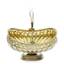 Silver-gilt candy dish decorated with a handle, decorated with convex "spoons" and vine leaves
Workshop of Ivan Zaytsev, Russia, Moscow, 1821
(during reign of Alexander I)
