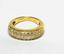 GOLD DIAMOND BAND RING, CARTIER