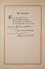 [Grand Duchess Olga Konstantinovna, Autograph].
From day to day. Extracts from Lermontov's works for every day.