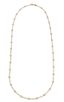SAUTOIR EN OR JAUNE 18K ET DIAMANTS