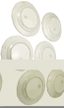 SIX ASSIETTES À DESSERT EN PORCELAINE D’UN SERVICE DE LA REINE MARIE II DE PORTUGAL
Édouard Honoré, Paris, 19ème siècle