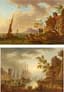FRENCH SCHOOL, 18TH CENTURY. CIRCLE OF JOSEPH VERNET (1714-1789)
A pair of idyllic landscapes