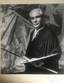 Korin, Pavel Dmitrievich - (1892 - 1967).
vintage silver print, 27.5 x 25 cm.